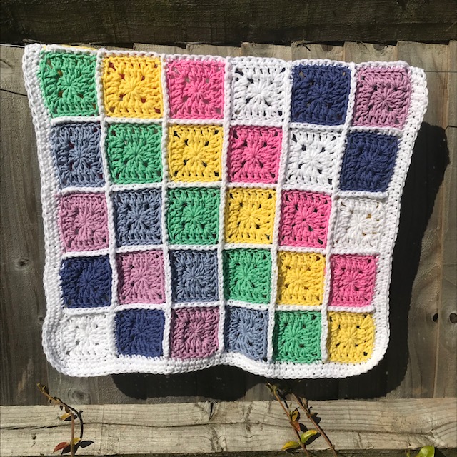 The Rainbow Granny Square Blanket – HOOK